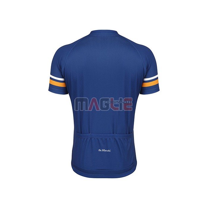 Maglia De Marchi Manica Corta 2021 Blu - Clicca l'immagine per chiudere